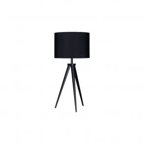 Table Lamps Design, Designs Direct Tripod Table Lamp With White Linen Shade