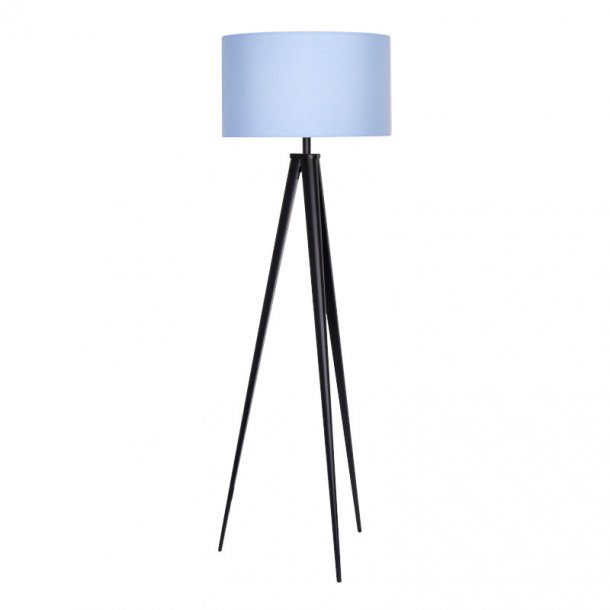 Design Lamp Paso Tri 50 F1 Uni Floor, Blue And White Floor Lamp